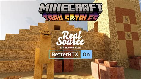 Realsource Realistic Rtx Pack For Minecraft Trails And