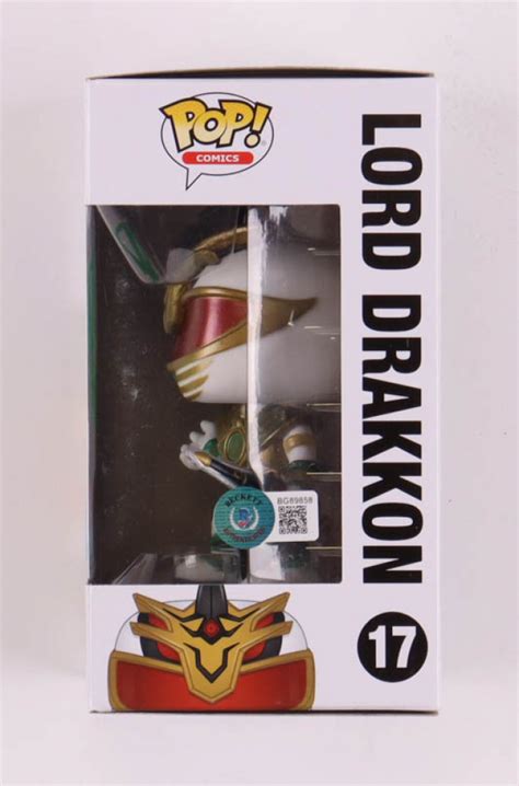 Jason David Frank Signed Le Sabans Power Rangers 17 Lord Drakkon