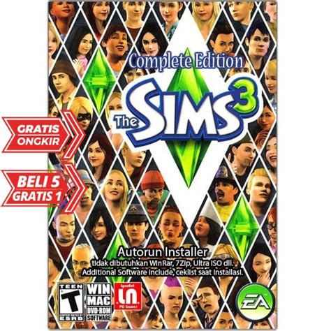 Jual The Sims 3 Complete Edition Pc Game Download Langsung Play