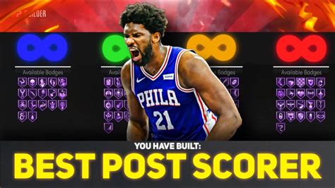 New Best Post Scorer Build On Nba K New Speed Boosting Center