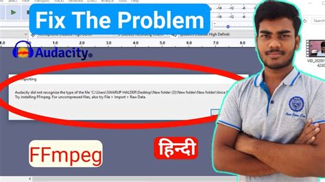 Mp3 Files Import Error In Audacity How To Download Ffmpeg Plug In In
