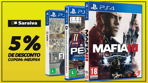 Saraiva Oferece Bons Descontos Em Jogos De PS4 Veja Lista