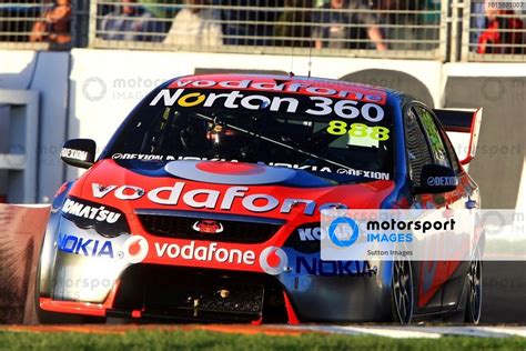 Craig Lowndes Aus Team Vodafone 888 Ford Won The Drivers Trophy And