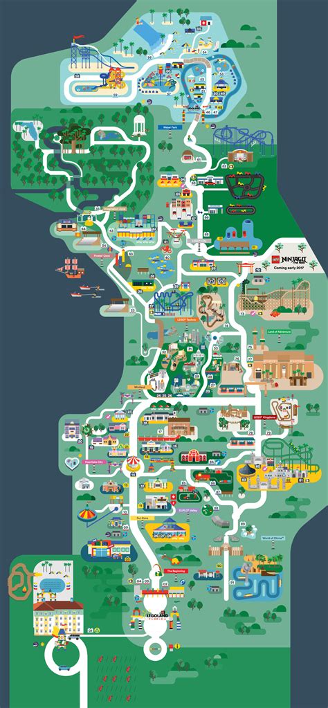 Legoland Map Uk