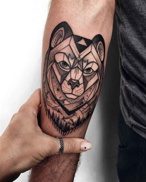 Bear Arm Tattoo Best Tattoo Ideas Gallery