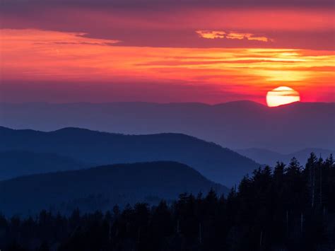 Great Smoky Mountains Sunrise Wallpapers - Wallpaper Cave