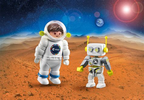 Playmobil Set 70991 E Esa Astronaut And Robert Klickypedia