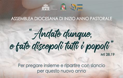 Assemblea Diocesana Di Inizio Anno Pastorale Il Nuovo Amico