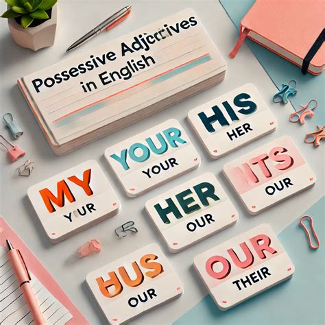 Adjetivos Possessivos Em Ingles