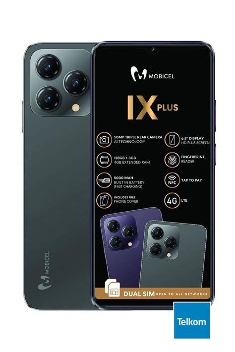 Mobicel Ix Plus Grey