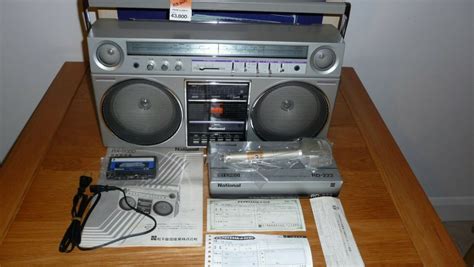 Brand New National Rx 5080 Stereo Radio Cassette Recorder Old Boomboxes