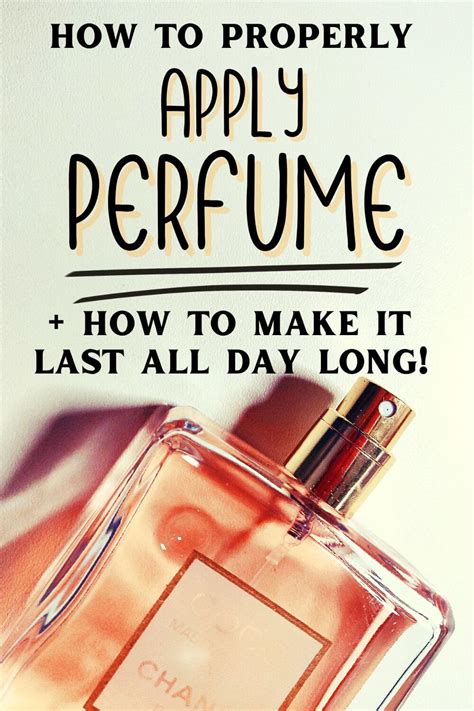 How Do You Properly Wear Perfume Here S How To Make It Last