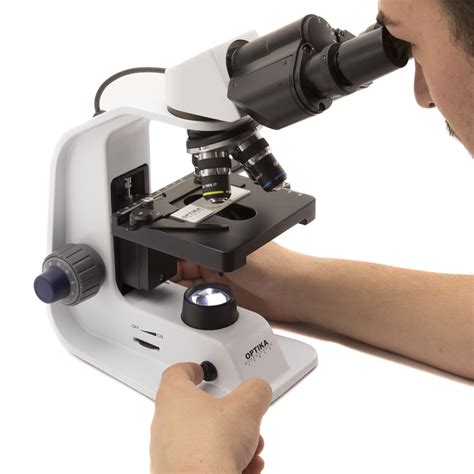 Optika B 157alc Binocular Brightfield Microscope With Alc 600x