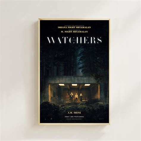 The Watchers 2024movie Poster Art Printing,home Decor,art Poster for Gift, Vintage Film Art ...