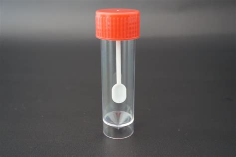 Plastic Spoon Specimen Test Cup Stool Collection Tube Stool Container