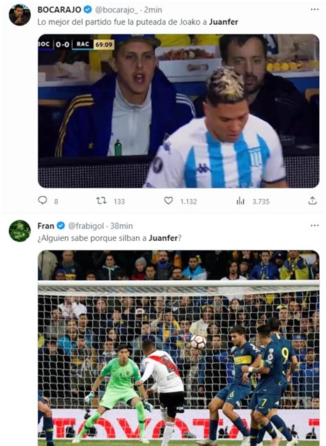 Los Mejores Memes Del Empate Sin Goles Entre Boca Y Racing Por La Copa Libertadores Tn