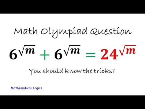 Brazil Math Olympiad Problem A Nice Exponential Equation Tamil