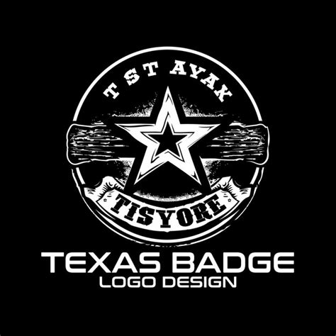 Premium Vector | Texas Badge Vector Logo Design