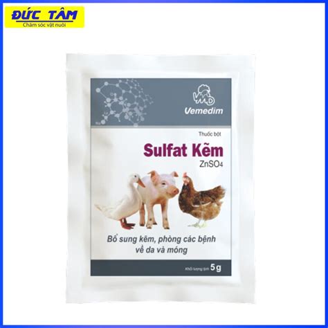 SULFAT KẼM 5G VEMEDIM Thú y Đức Tâm