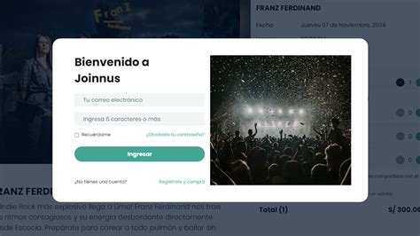 franz ferdinand lima 2024 cómo comprar 1 Blog Joinnus