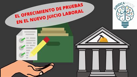 El Ofrecimiento De Pruebas En El Nuevo Juicio Laboral Youtube