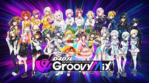 スマートフォン向けアプリゲームD4DJ Groovy MixPV グルミク YouTube