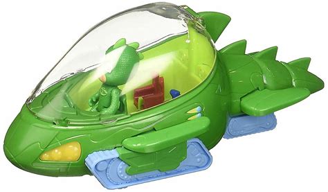 PJ Masks pyjamasheroes Deluxe vehicle + figure Gecko + Geckobil 28cm ...