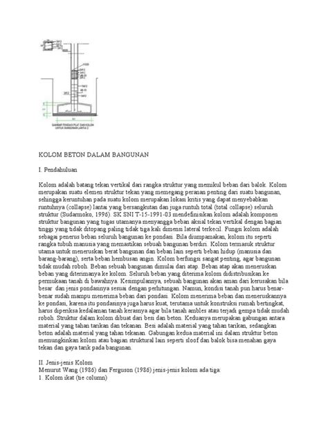 Pdf Kolom Dan Balok Dokumen Tips