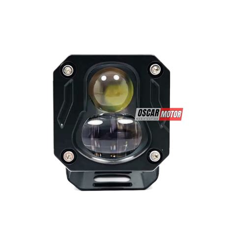 Jual FOGLAMP LED LASER MT28 VINYX X CASE KOTAK LAMPU TEMBAK SOROT LED