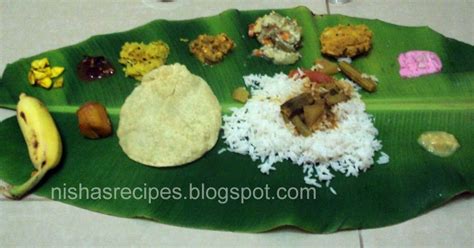 Nisha's Yummy Recipes: Kerala Sadya