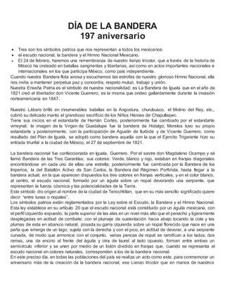 Dia De La Bandera Pdf