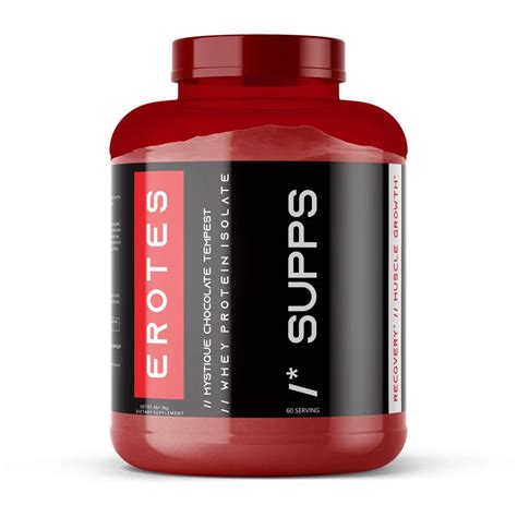 Supps Erotes Whey Isolate Ultimate Muscle Building Protein