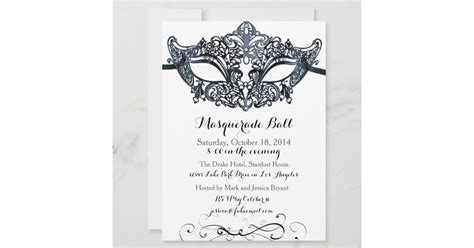 Masquerade Ball Invitations | Zazzle