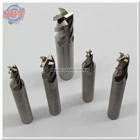 Jual Endmill Hss F Swt Endmill Hss Mm Cutter Milling Mm Pisau