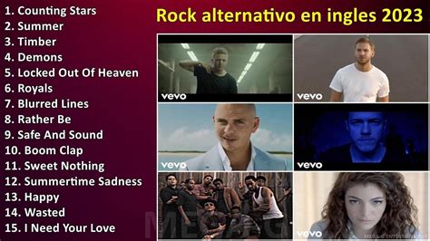 Rock Alternativo En Ingles 2023 2023 ~ Maiores Sucessos Youtube