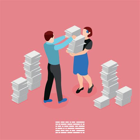 Bad Boss Isometric And Colored Concept 24841914 Vector Art at Vecteezy