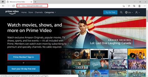 Cómo cambiar de país en Amazon Prime Video