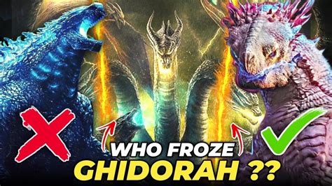 This Titan Froze King Ghidorah Shimo Vs King Ghidorah Godzilla X