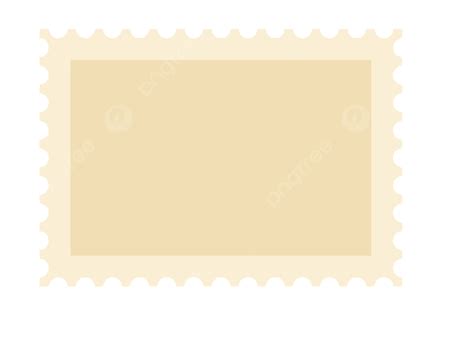 Postage Stamp Blank Postal Frame Sticker Send Express PNG And Vector