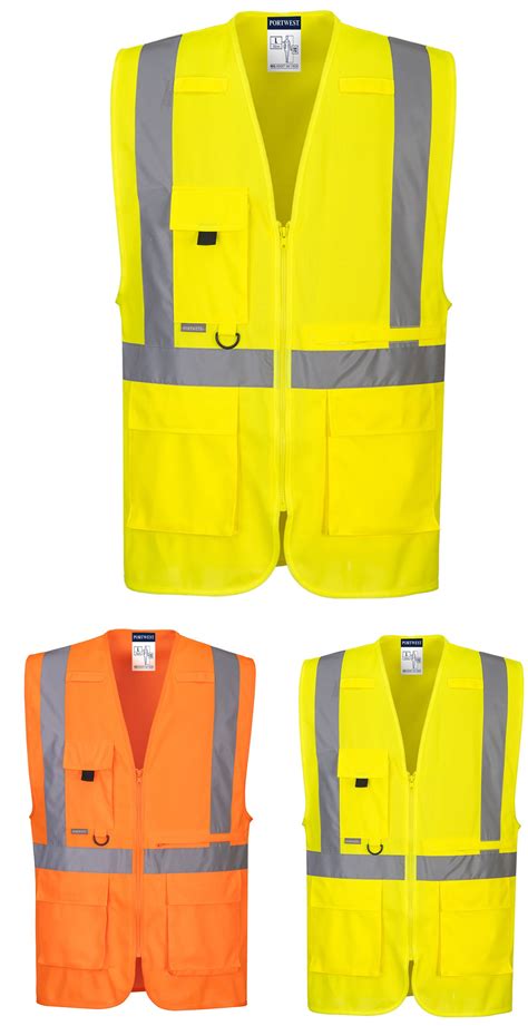 Portwest C357 Hi Vis Executive Vest With Tablet Pocket £6 46 Ark Trading Corporate