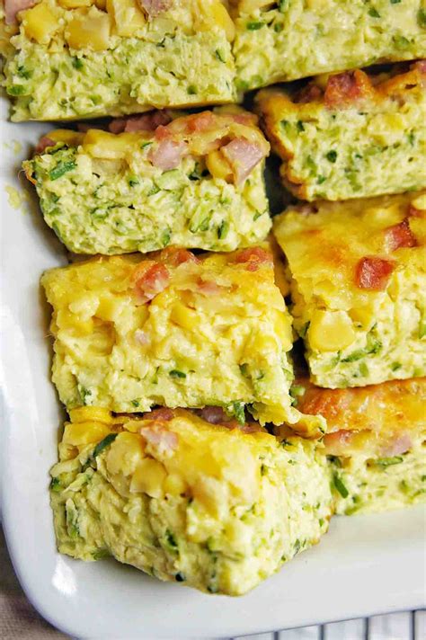 Gluten Free Zucchini Slice Is An Easy And Delicious Recipe That Anyone