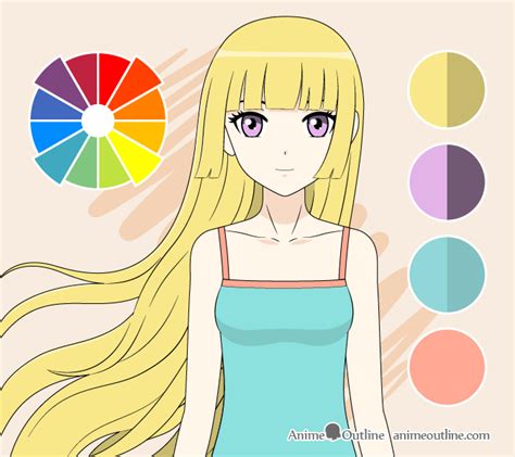 Guide to Picking Colors When Drawing Anime & Manga - AnimeOutline