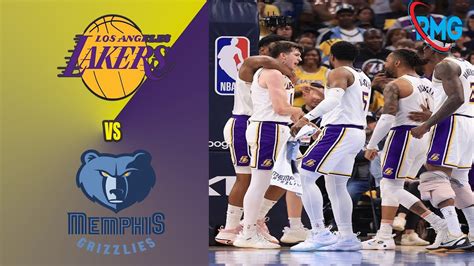 Los Angeles Lakers Vs Memphis Grizzlies Full Game 1 Highlights Apr 16