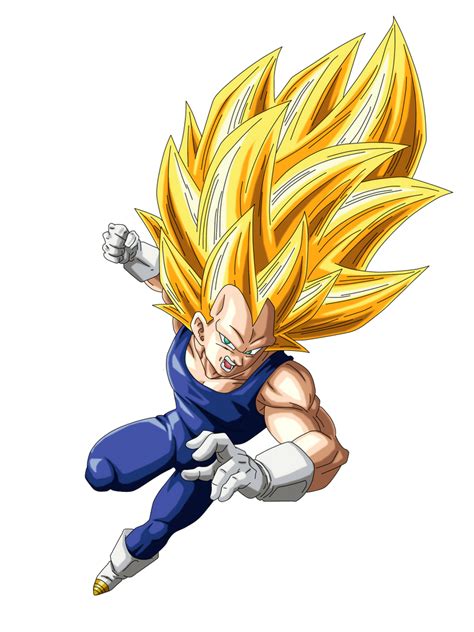 Super Saiyan 3 Vegeta Render by Nassif9000 on DeviantArt