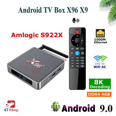 Android Tv Box X X Amlogic S X Ddr G Ram G Rom Shopee Vi T Nam