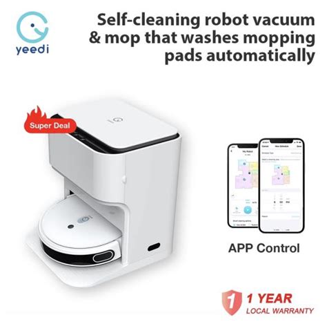 Yeedi Mop Station Self Cleaning Robot Vacuum Tv Home Appliances