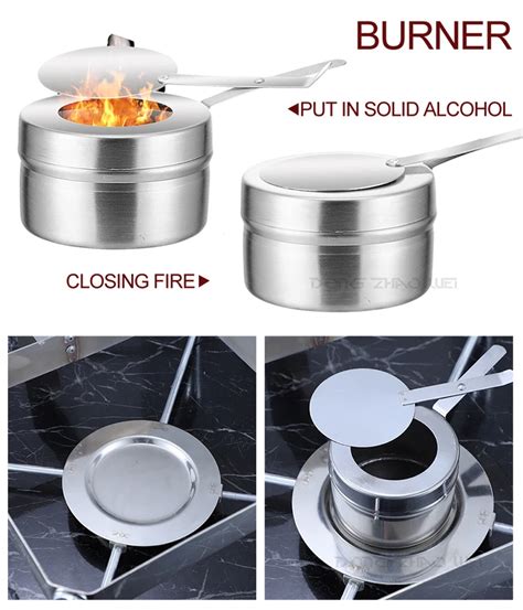 Buffet Server Hot Pot Food Warmer Electric Set Square Luxury Saving Dish Chafing Food Warmer