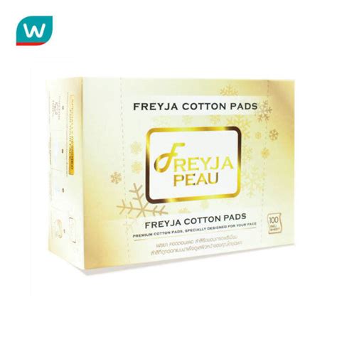 Freyja Peau เฟรยา โป คอตตอน แพด 100 แผน สำล คอตตอน Lazada co th