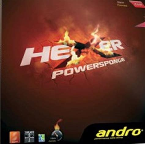 Andro Hexer Powersponge | TableTennisDaily