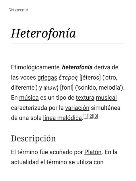 Heterofonía Wikipedia La Enciclopedia Libre Pdf Composiciones